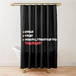 Mentally Committed To Tom Hardy Shower Curtain