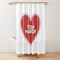 I Heart Tom Hardy Smartphone Shower Curtain
