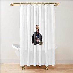 Tom Hardy Fire Shower Curtain