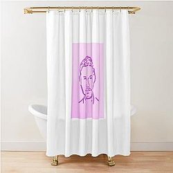 Tom Hardy Pink Shower Curtain
