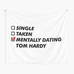 Mentally Dating Tom Hardy Tapestry