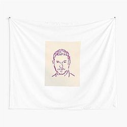 Tom Hardy Orange Tapestry
