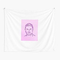 Tom Hardy Pink Tapestry