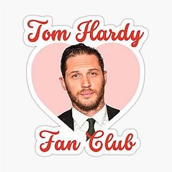 Tom Hardy Fan Club Stickers