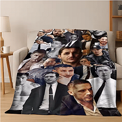 Art Actor Star Flannel DTNK2707 Tom Hardy Throw Blankets