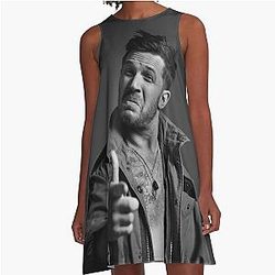 Tom Hardy Jokes A-Line Dress