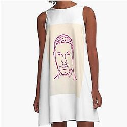 Tom Hardy Orange A-Line Dress
