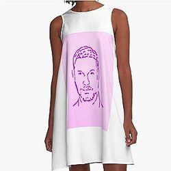 Tom Hardy Pink A Line Dress