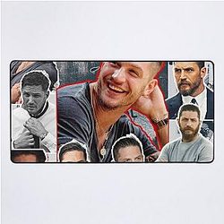 Tom Hardy Photo Collage Desk Mat