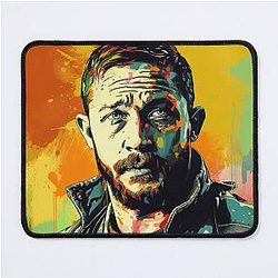 Tom Hardy Pop Art Celebrity Portrait Mouse Pad