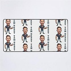 Funny Caricature Tom Hardy Movie Actor Desk Mat