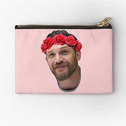 Tom Hardy Flower Crown Pouch