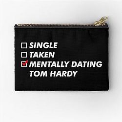 Mentally dating Tom Hardy Zipper Pouch
