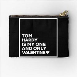 Tom Hardy Is My One Valentine Zipper Pouch