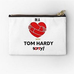 In a Relationship with Tom Hardy Sorry Zipper Pouch