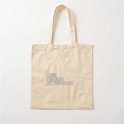 I Want Tom Hardy Not Cotton Tote Bag