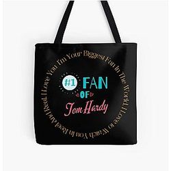 Fan of Tom Hardy All Over Print Tote Bag