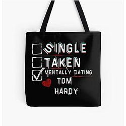 Mentally Dating Tom Hardy Tote Bag