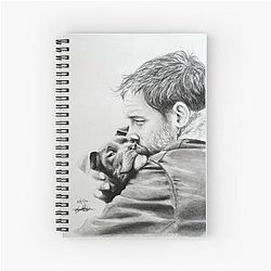 Tom Hardy Spiral Notebook
