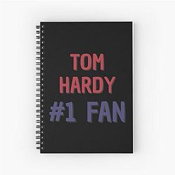 Tom Hardy Fan Spiral Notebook