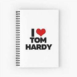 I Love Tom Hardy Notebook
