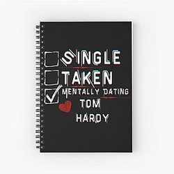 Mentally Dating Tom Hardy Notebook