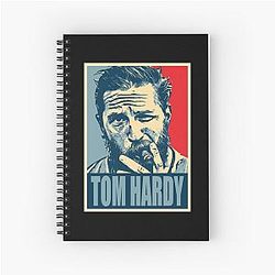 Tom Hardy Spiral Notebook