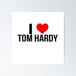 I Heart Tom Hardy - Venom Inspired Fan Gift Poster