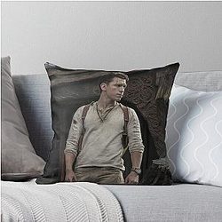 Portrait Tom Holland Throw Pillow