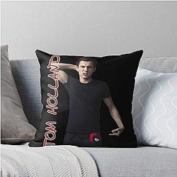 Tom Holland Throw Pillow