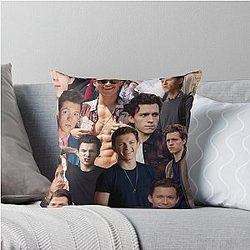 Tom Holland Throw Pillow