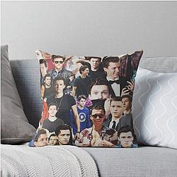 Tom Holland Throw Pillow