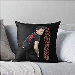 Tom Holland Throw Pillow
