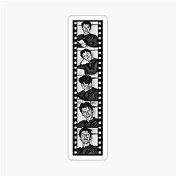 Tom Holland Photobooth Bookmark Sticker
