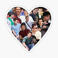 Tom Holland Heart Sticker
