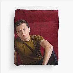 Art Tom Holland Wallpaper Duvet Cover
