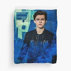 Poster Tom Holland Aesthetic Duvet Cover