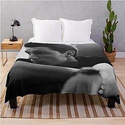 Tom Holland B&W Throw Blanket