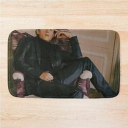 Tom Holland Sitting on a Bath Mat