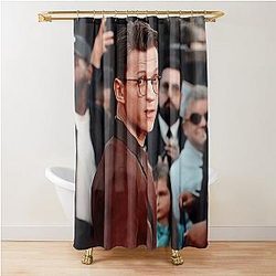 Wallpaper Tom Holland Art Shower Curtain Cleaning