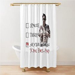Tom Holland Mentally Dating Shower Curtain