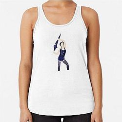 Tom Holland Umbrella lip sync battle Racerback Tank