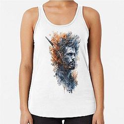 Tom Holland Warrior Portrait Art Tank Top
