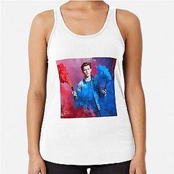 Tom Holland Brings Smoke Racerback Tank Top