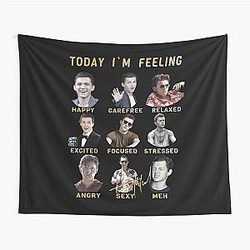 Tom Holland - Funny - Gold Edition Tapestry