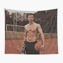 Tom Holland basketball tapestry
