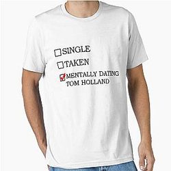 Mentally Dating Tom Holland Essential T-Shirt