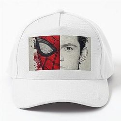 Tom Holland drawing baseball cap
