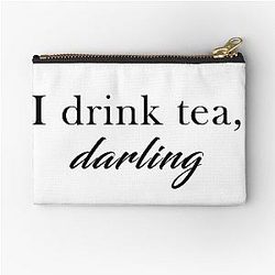 Tom Holland Drink Tea Darling Zipper Pouch
