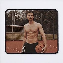 Tom Holland Basketball Mouse Pad